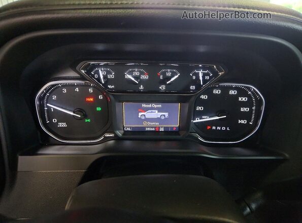 3GTP9EEL5NG174802 2022 GMC SIERRA White ხელსაწყოთა პანელის ხედი