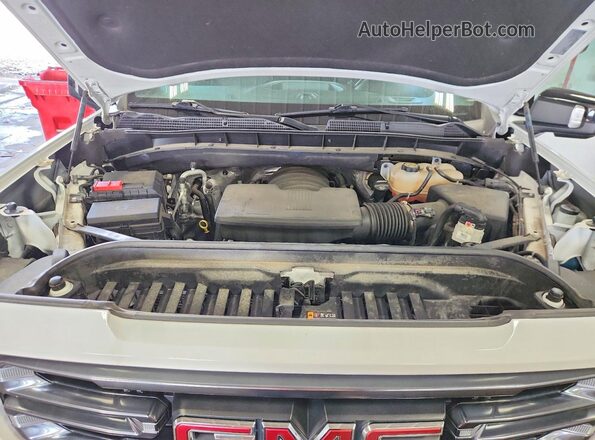 3GTP9EEL5NG174802 2022 GMC SIERRA White უკანა სალონის ხედი