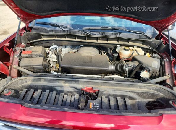 3GTP9EEL7MG237977 2021 GMC SIERRA Red Вид задньої частини салону