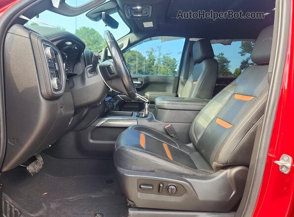 3GTP9EEL7MG237977 2021 GMC SIERRA Red Вид салону спереду