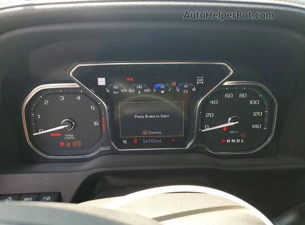 3GTP9EEL7NG114875 2022 GMC SIERRA White Սարքավորումների վահանակի տեսք