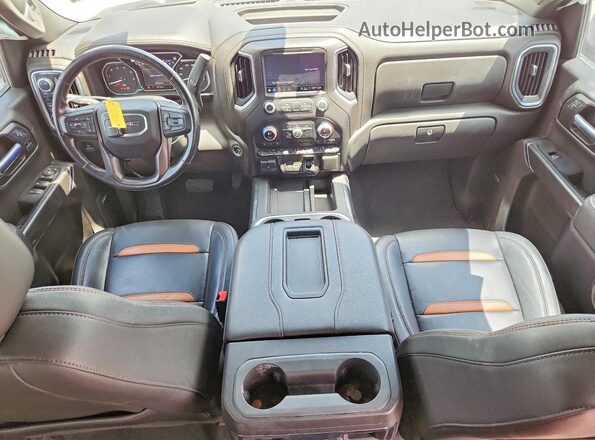 3GTP9EEL7NG114875 2022 GMC SIERRA White Առջևի վահանակի տեսք