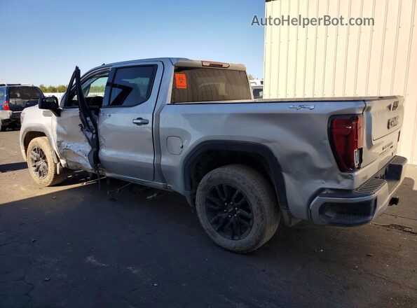 3GTP9GEK4MG481671 2021 GMC SIERRA Серебряный Задняя левая четверть