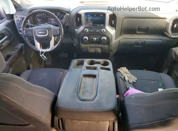3GTP9GEK4MG481671 2021 GMC SIERRA Серебряный Вид панели приборов