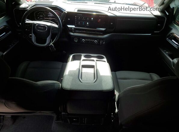 3GTPHCEK0NG690645 2022 GMC SIERRA Red Widok deski rozdzielczej