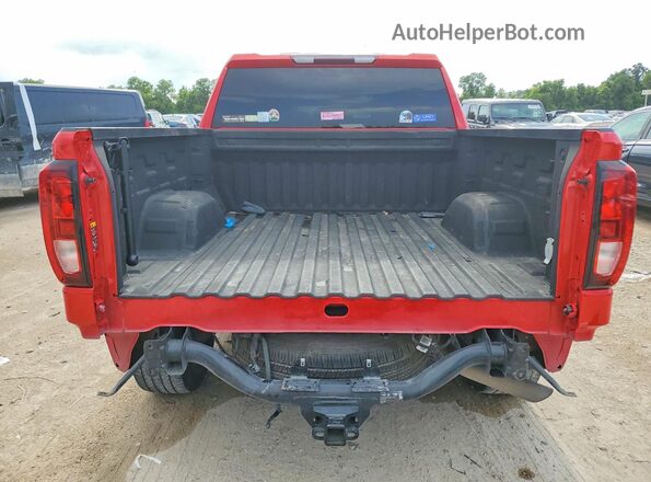 3GTPHCEK0NG690645 2022 GMC SIERRA Red Widok z tyłu