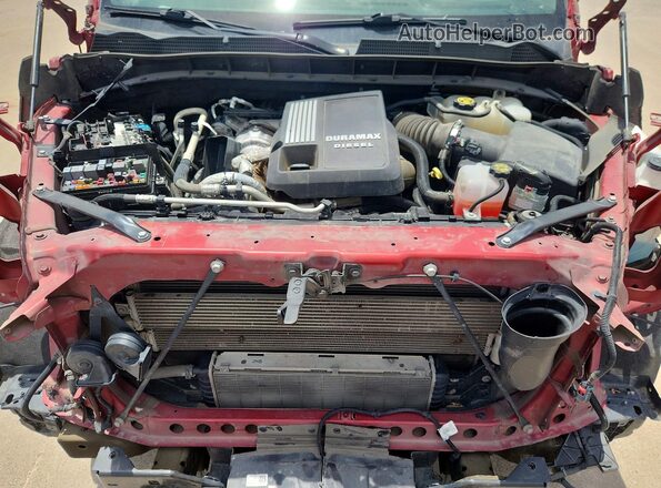 3GTPHCETXNG566004 2022 GMC SIERRA Красный Вид задней части салона