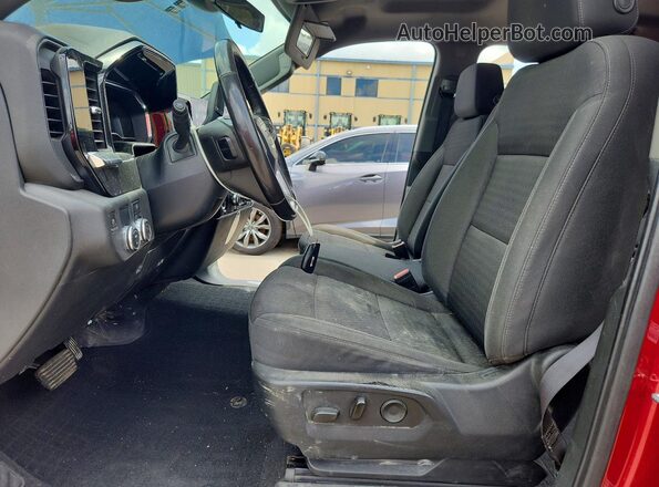3GTPHCETXNG566004 2022 GMC SIERRA Красный Вид салона спереди