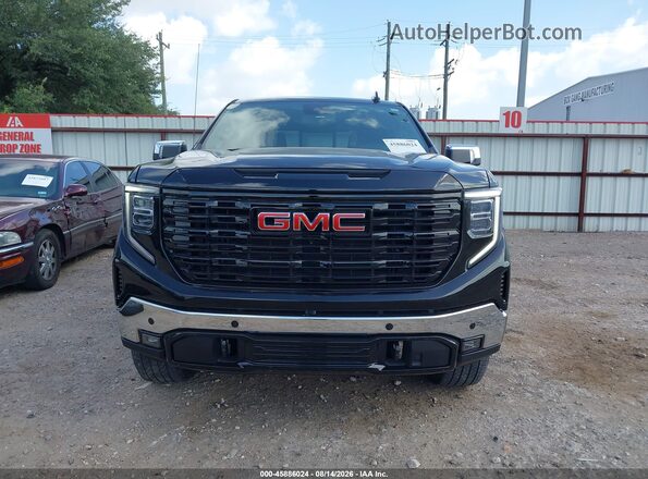 3GTPHDED3NG649806 2022 GMC SIERRA Black Вид щитка приладів