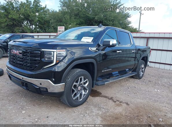 3GTPHDED3NG649806 2022 GMC SIERRA Black Передня ліва чверть