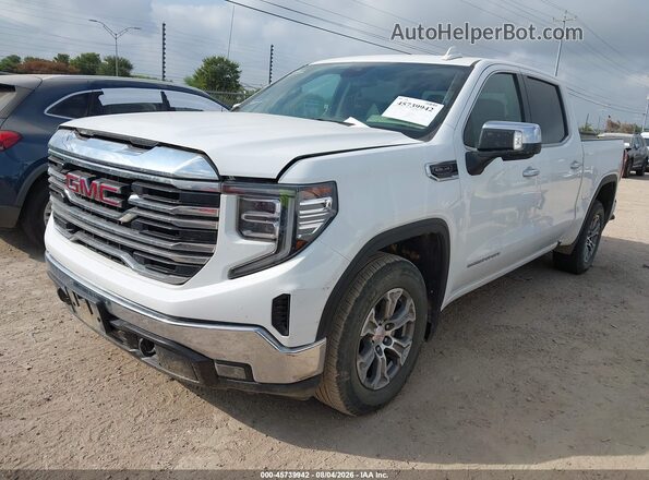 3GTPHDED3SG247022 2025 GMC SIERRA White Передня ліва чверть