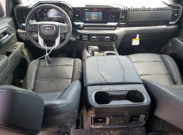 3GTPHDED5SG373379 2025 GMC SIERRA Gray Առջևի վահանակի տեսք