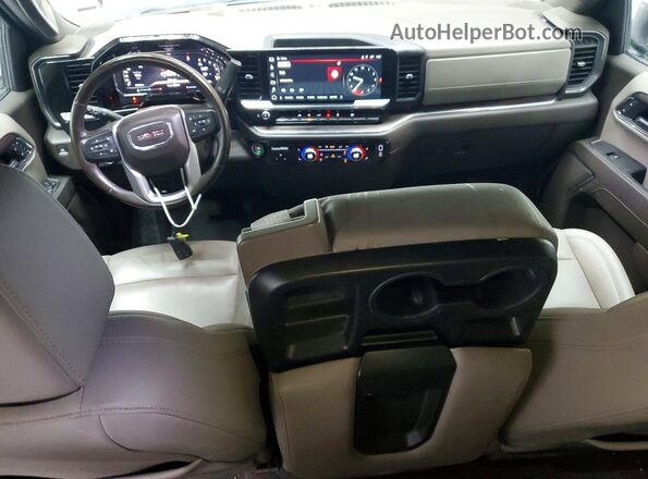 3GTPHDED6SG122662 2025 GMC SIERRA Белый Вид панели приборов
