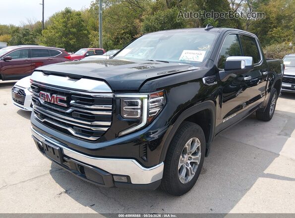 3GTPHDED8SG136613 2025 GMC SIERRA Черный Передняя левая четверть