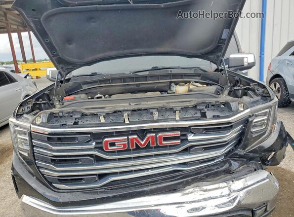 3GTPHDED9NG642794 2022 GMC SIERRA Black უკანა სალონის ხედი