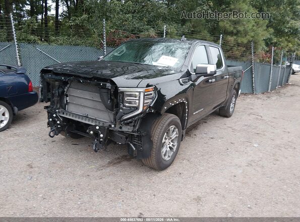 3GTPHDED9TG251254 2026 GMC SIERRA Black წინა მარცხენა ხედი სამი მეოთხედიდან