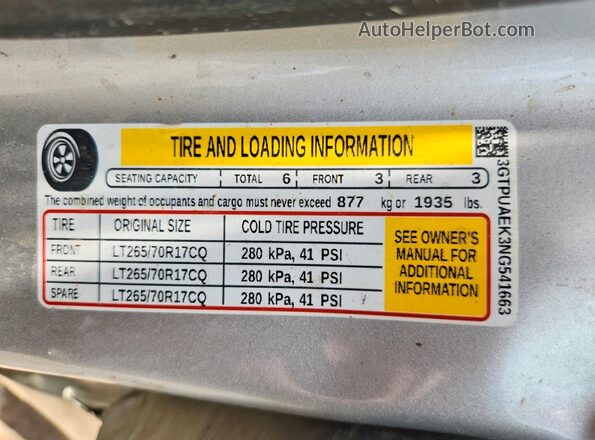 3GTPUAEK3NG541663 2022 GMC SIERRA Silver ძრავის განყოფილების ხედი