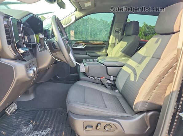 3GTPUJEK5RG201596 2024 GMC SIERRA Black წინა სალონის ხედი