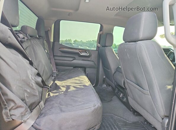 3GTPUJEK5RG201596 2024 GMC SIERRA Black უკანა სავარძლების ხედი