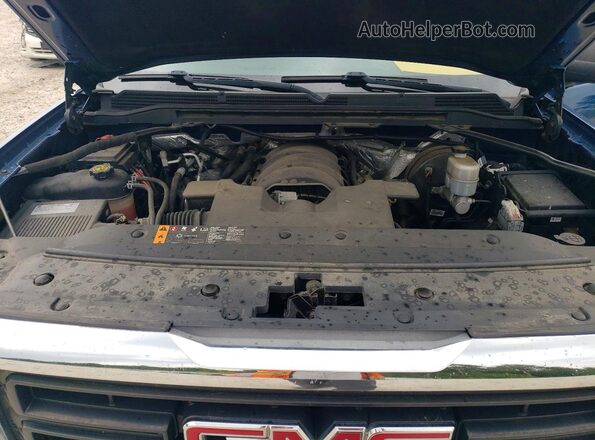 3GTU2LEC2JG313452 2018 GMC SIERRA Синий Вид задней части салона
