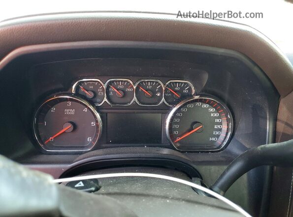 3GTU2MEC0GG183993 2016 GMC SIERRA White ხელსაწყოთა პანელის ხედი