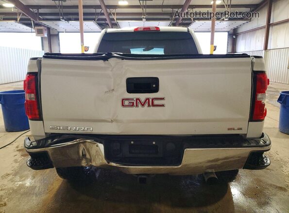 3GTU2MEC0GG252648 2016 GMC SIERRA White Widok z tyłu