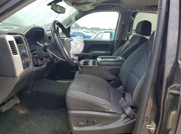 3GTU2MEC0GG312234 2016 GMC SIERRA Черный Вид салона спереди