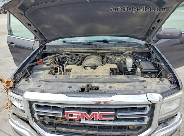 3GTU2MEC0GG312234 2016 GMC SIERRA Черный Вид задней части салона
