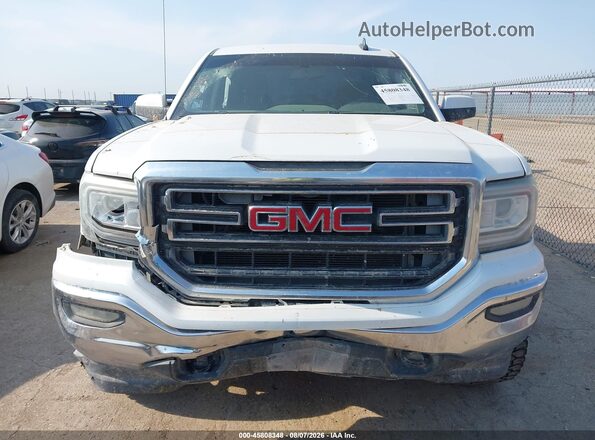 3GTU2MEC0GG327784 2016 GMC SIERRA White Instrument cluster view