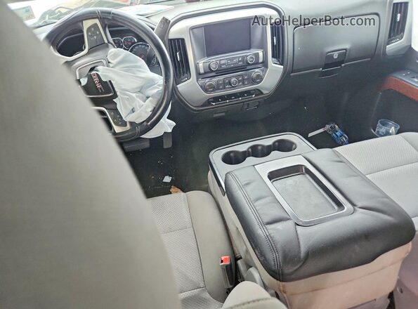 3GTU2MEC0HG217187 2017 GMC SIERRA Серебряный Вид панели приборов
