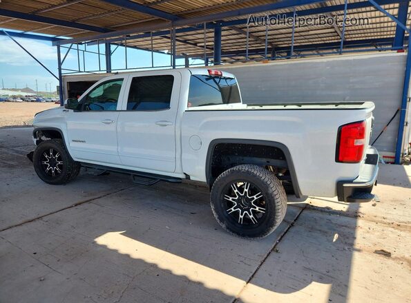 3GTU2MEC1JG279378 2018 GMC SIERRA Белый Задняя левая четверть
