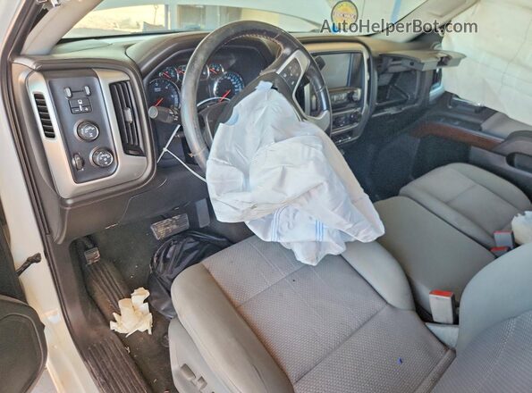 3GTU2MEC1JG279378 2018 GMC SIERRA Белый Вид панели приборов