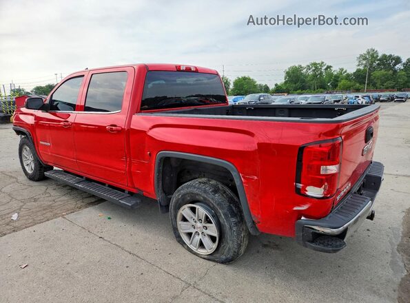3GTU2MEC2JG611361 2018 GMC SIERRA Red Tył lewy