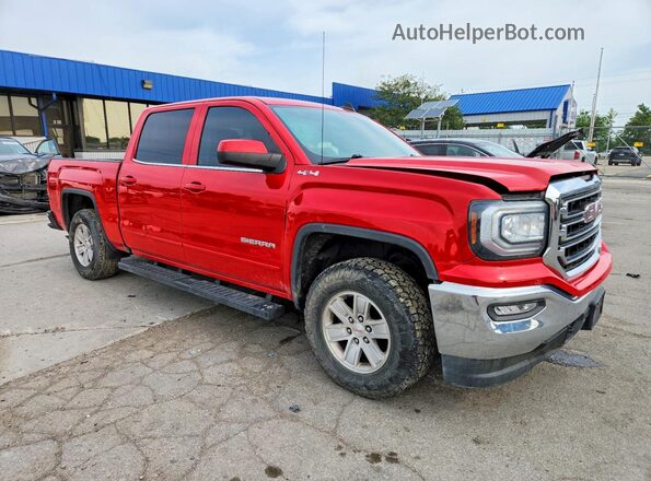 3GTU2MEC2JG611361 2018 GMC SIERRA Red Przód prawy