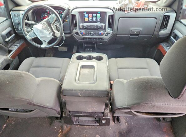 3GTU2MEC2JG611361 2018 GMC SIERRA Red Widok deski rozdzielczej
