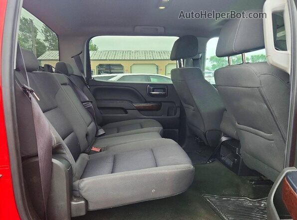 3GTU2MEC5GG242553 2016 GMC SIERRA Red Հետևի նստատեղերի տեսք
