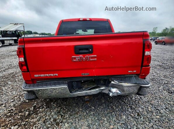 3GTU2MEC5GG242553 2016 GMC SIERRA Red Հետևի տեսք