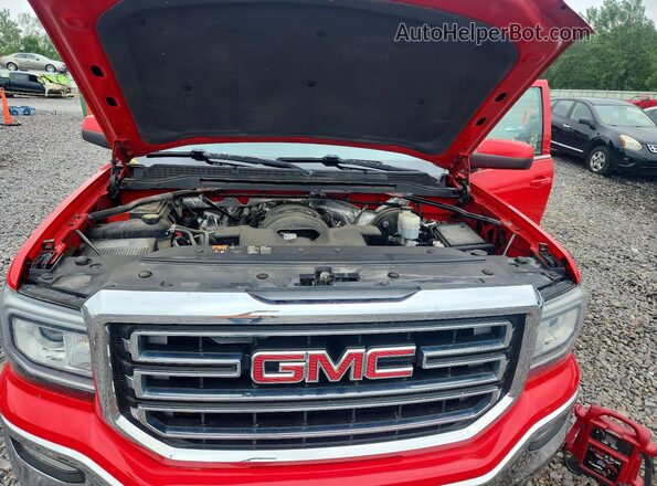 3GTU2MEC5GG242553 2016 GMC SIERRA Red Սալոնի հետևի տեսք