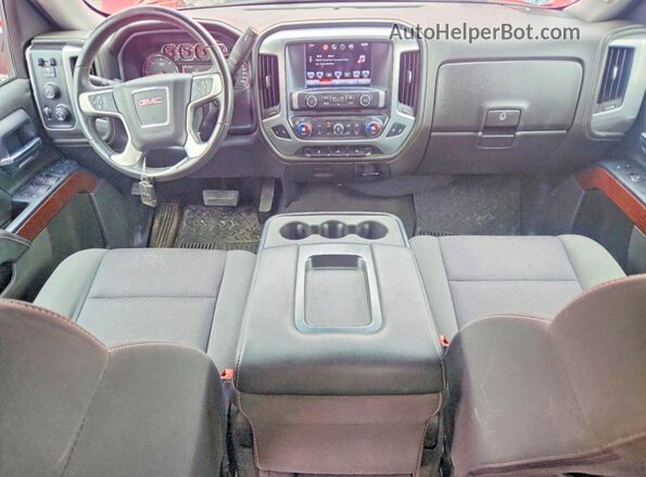 3GTU2MEC5GG242553 2016 GMC SIERRA Red Առջևի վահանակի տեսք