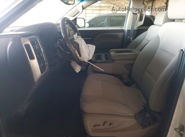 3GTU2MEC6JG401085 2018 GMC SIERRA Белый Вид салона спереди