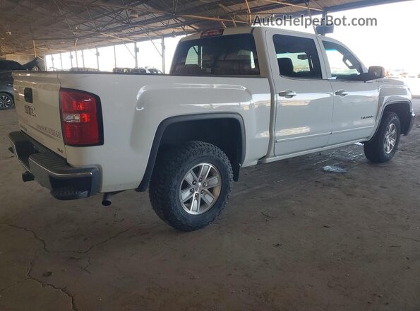 3GTU2MEC6JG401085 2018 GMC SIERRA Белый Задняя правая четверть