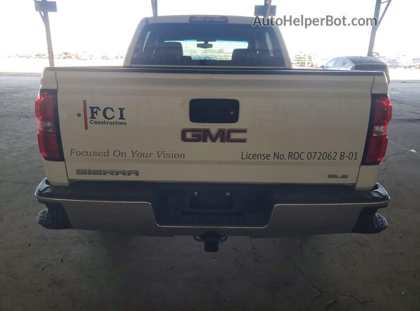 3GTU2MEC6JG401085 2018 GMC SIERRA Белый Вид сзади