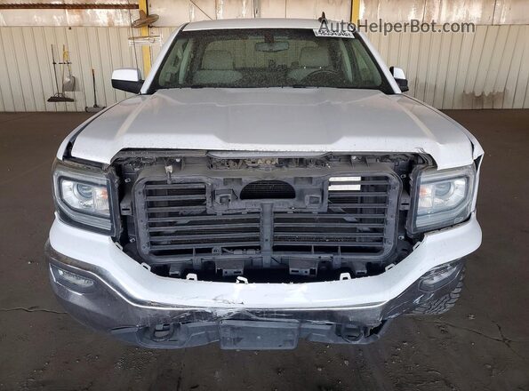 3GTU2MEC6JG401085 2018 GMC SIERRA Белый Вид спереди