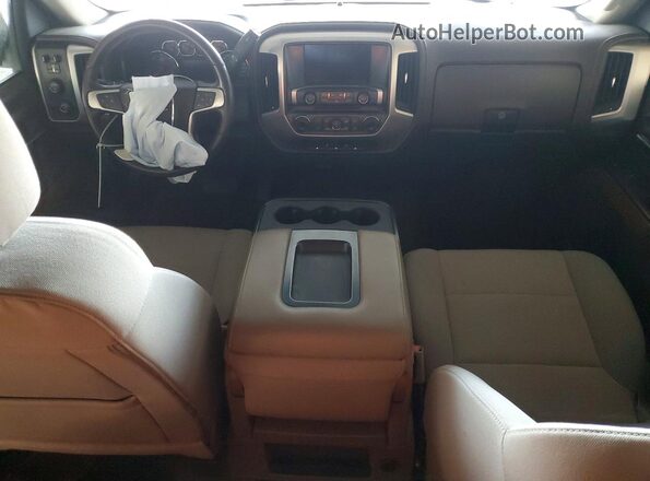3GTU2MEC6JG401085 2018 GMC SIERRA Белый Вид панели приборов