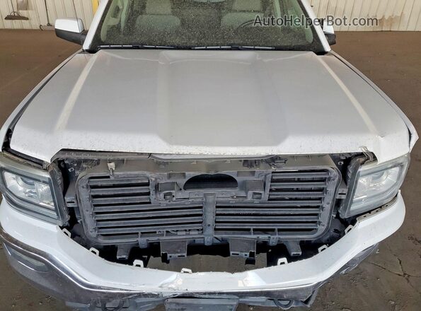 3GTU2MEC6JG401085 2018 GMC SIERRA Белый Вид задней части салона
