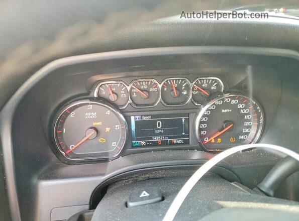 3GTU2MEC7HG241339 2017 GMC SIERRA Gray Instrument cluster view