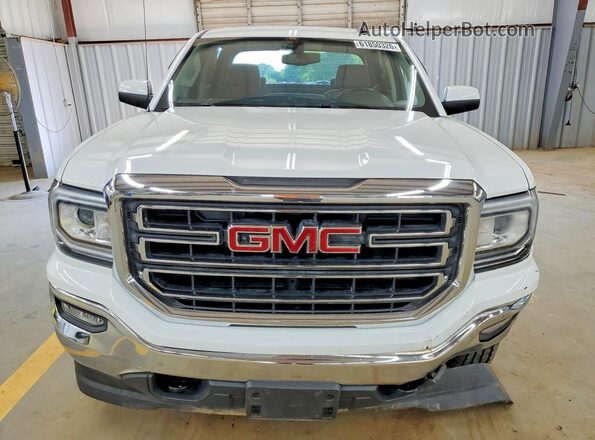 3GTU2MEC7JG100342 2018 GMC SIERRA White Front view