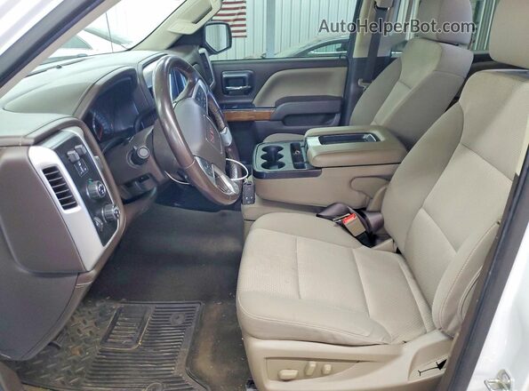 3GTU2MEC7JG100342 2018 GMC SIERRA White Front interior view