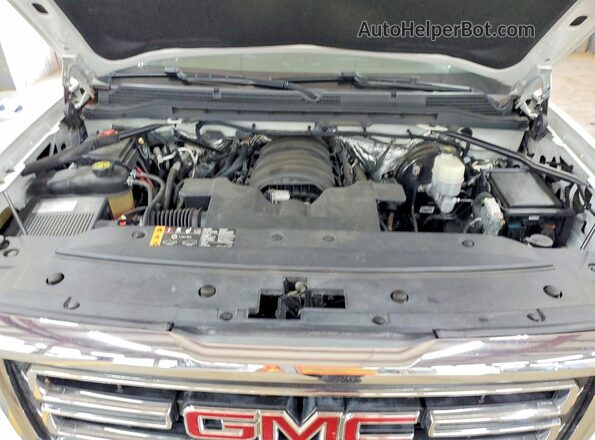 3GTU2MEC7JG100342 2018 GMC SIERRA White Rear interior view