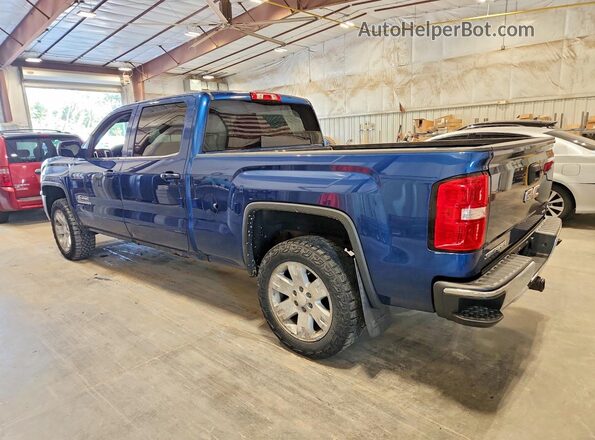 3GTU2MEC8HG370755 2017 GMC SIERRA Синий Задняя левая четверть